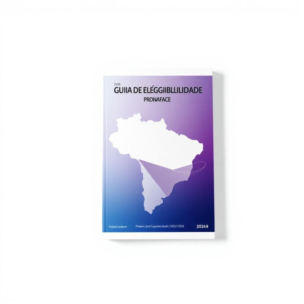 Capa do Guia de Elegibilidade PRONAFACE 2026