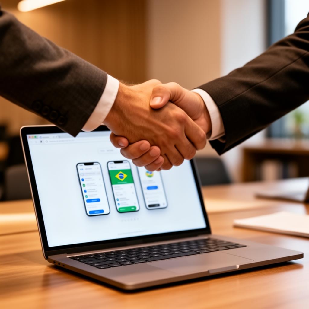 Aperto de mão simbolizando o compromisso de risco zero da Appmart