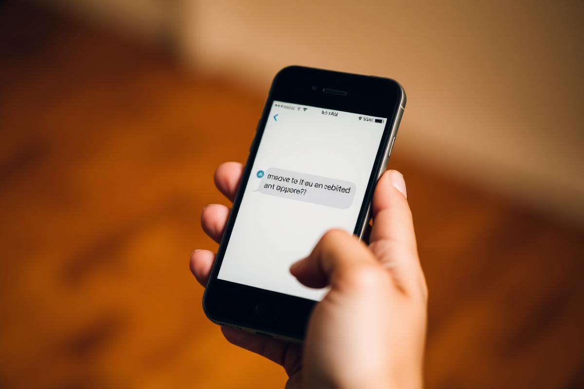Tela de celular com mensagem sem resposta de fornecedor