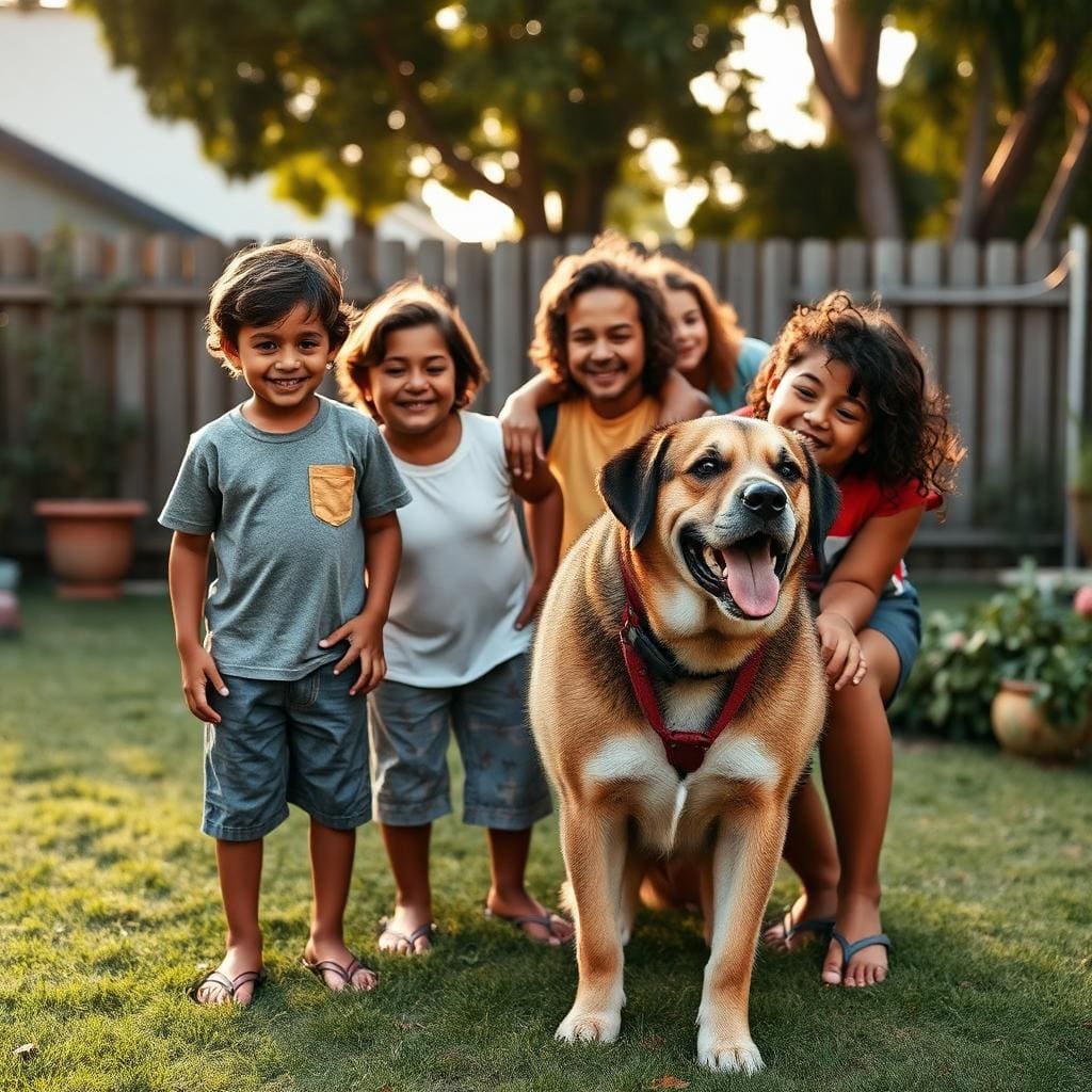 Persona Famílias com cão