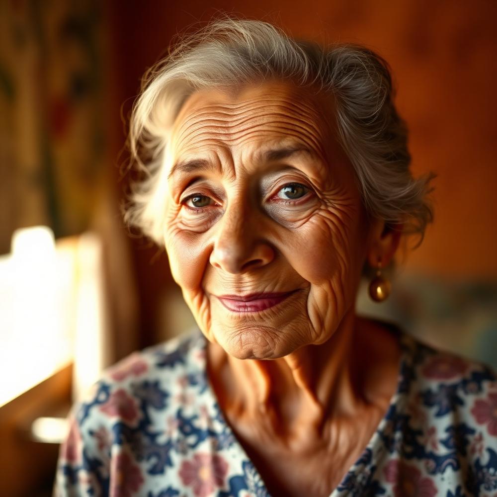 Retrato ilustrativo de Maria, 82